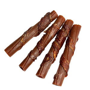 Friandises pour chiens Pal's Delight 6" saveur beurre de cacahuète naturel enroulées avec du vrai poulet 4CT 180g en peau de porc - Product Image 1