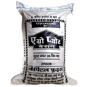 Bolsas de Polipropileno Tejido Blancas a Prueba de Humedad para Alimentos, Fertilizantes y Abono, con Logotipo Personalizado al por Mayor, de 10 kg a 100 kg, con Sellado Térmico para Agricultura - Product Image 1