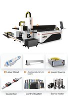 Petite découpeuse laser métal 3k, machine CNC, découpe laser fibre 3 kw, machine de découpe laser fibre 3000kw
