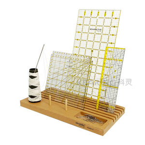 Kearing nuevo Real <span class=keywords><strong>de</strong></span> <span class=keywords><strong>madera</strong></span> <span class=keywords><strong>de</strong></span> haya <span class=keywords><strong>de</strong></span> Patchwork <span class=keywords><strong>de</strong></span> diseño gobernante hilos Display Rack # KWR612 - Product Image 3