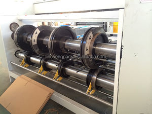 Ротационная флексографская печатная машина LUM с высечкой и слоттером для производства картонных коробок - Product Image 4