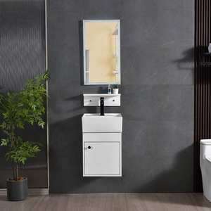 Basin <strong>Sink</strong> <strong>Bathroom</strong> Vanity Single <strong>Bathroom</strong> Vanities White <strong>Bathroom</strong> <strong>Corner</strong> <strong>Cabinet</strong> White - Product Image 2