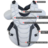Ensemble d'équipement complet pour attrapeur de baseball professionnel : masque, protège-poitrine, protège-jambes, léger, couleur personnalisable, en stock