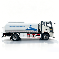 Camion arroseur routier, véhicule citerne mobile pour le nettoyage des routes municipales et la suppression de la poussière