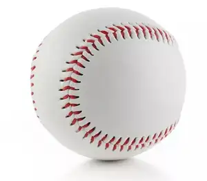 Prezzo di fabbrica di alta qualità dimensioni Standard 9 bianco puro senza motivo morbido leggermente elastico Baseball in schiuma di gomma PU Baseball