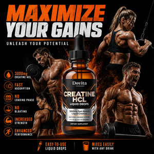 Solución Integral OEM: Gotas de Creatina HCL con BCAA y L-Glutamina de Alta Pureza para el Desarrollo Muscular y Aumento de Resistencia, Suministro a Granel, Saludable - Product Image 3