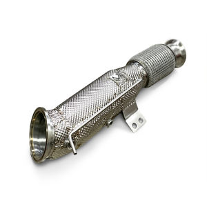 Tubo de Escape para <span class=keywords><strong>BMW</strong></span> M340i M440i G20 G22 3.0T 2020-2023, Acero Inoxidable SS304 Pulido Espejo, Lámina de Acero de 1.5mm, Tubo de Alto Rendimiento Catalítico - Product Image 2