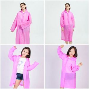 เสื้อกันฝนผู้ใหญ่แบบใช้ซ้ำได้ ขายส่ง เสื้อกันฝนหนา กันน้ำ แฟชั่น รุ่น Eva แบบชิ้นเดียว R2256 - Product Image 5