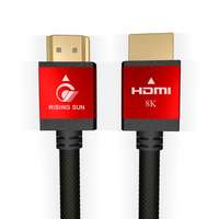 Fournisseur chinois nouveau modèle de câble HDMI 8K Ultra HD HDR 48gbps 8k 60hz câble HDMI 2.1 pour Home cinéma
