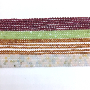 3 millimetri-5mm Piccolo Sfaccettato Rotondo Della Pietra Preziosa <span class=keywords><strong>Perline</strong></span> di Pietra Preziosa Naturale - Product Image 6