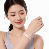 Bracelet intelligent sans écran KR96, étanche, moniteur de fréquence cardiaque, suivi du sommeil, bracelet de fitness, charge magnétique