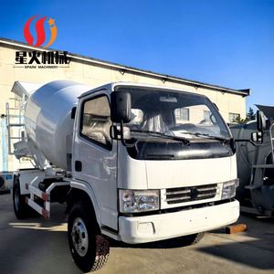 Camión Mezclador de Concreto Autocargable de 4m3, Camión Mezclador de Concreto para Obras de Construcción - Product Image 1