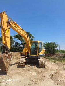 Excavadora de cadenas Hyundai 150 usada de Corea, excavadoras originales Hyundai 130, 150, 150W de Corea, excavadoras usadas en venta - Product Image 3