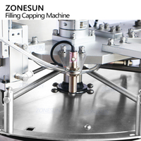 ZONESUN ZS-SVFC1P automatique bureau Servo Rotor pompe Sauce Ketchup Gel purée de fruits pâte bec poche remplissage capsulage Machine