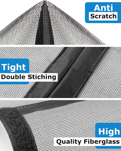 Outad — écran magnétique <span class=keywords><strong>de</strong></span> <span class=keywords><strong>porte</strong></span> <span class=keywords><strong>de</strong></span> <span class=keywords><strong>Garage</strong></span>, pour 2 voitures, <span class=keywords><strong>en</strong></span> fibre <span class=keywords><strong>de</strong></span> verre, rideau <span class=keywords><strong>en</strong></span> filet Durable pour Double <span class=keywords><strong>porte</strong></span> d'atelier, 16x7 pieds - Product Image 2