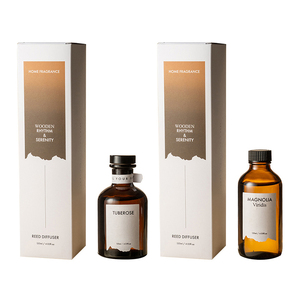 Difusor de Aroma para el Hogar Aikun de Larga Duración (60-90 Días), Aroma a Higo Ámbar Oscuro, Ecológico, Hecho a Mano, con Varillas de Vidrio - Product Image 2