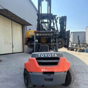 Used for TOYOTA FD60 1 Ton Diesel <b>Forklift</b> 4WD 4X4 All Terrain off Road <b>Forklift</b> with Diesel Engine - Product Image 3