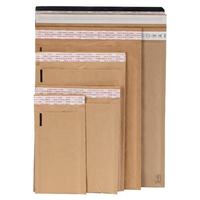 Sac d'emballage écologique blanc et noir personnalisé, recyclable, compostable, 100% papier kraft, enveloppes en nid d'abeille, sac de messagerie