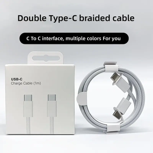 Venta al por mayor de alta calidad 60W 20W 2.1A Usb de carga rápida de transferencia de <span class=keywords><strong>datos</strong></span> cable cargador para 15 Pro Max y todos los teléfonos móviles USB C - Product Image 5