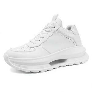 Zapatillas Deportivas Minimalistas de Otoño para Hombre y Mujer, para Correr, Caminar, Trotar, de Microfibra y Cuero, para Exteriores, que Aumentan la Estatura - Product Image 3