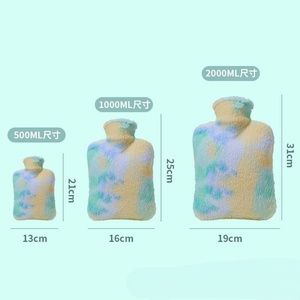 Thickened Gradient Color Explosion-proof Portable <b>Hot</b> <b>Water</b> Injection Large and <b>Small</b> Belly Warm Hand <b>Hot</b> <b>Water</b> <b>Bottle</b> - Product Image 3