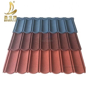 Tôles de <span class=keywords><strong>toiture</strong></span> ondulées Sangobuild Bond Clay 1340*420*0.4mm, rectangulaires, colorées, revêtement pierre, durables, imperméables, garantie 5 ans - Product Image 4