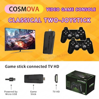 Manette sans fil portable M8 2.4G, stick de jeu 4K HD, plus de 20000 jeux classiques, console de jeux rétro portable, boîte TV M8, consoles de jeux vidéo