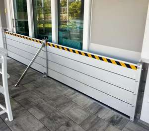 Barriera <span class=keywords><strong>Antiallagamento</strong></span> in Alluminio Economica per Controllo Inondazioni Stradali e Domestiche, Barriera Anti-Alluvione, Cancelli Anti-Alluvione, Barriera Idraulica - Product Image 2