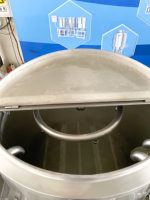 Chaudière de brassage électrique 100L à 3 cuves avec cuve de mousse et cuve de brassage à tourbillon pour la fabrication de bière à usage domestique