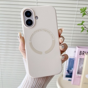 Funda Magnética de Silicona para iPhone 17 Pro Max con Carga Inalámbrica, Compatible con iPhone 16, 15, 14, 13, 12, 11 - Product Image 5
