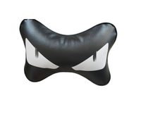 Coussins d'appui-tête de voiture les plus vendus en usine – Coussin de voiture élégant œil de démon – Coussin personnalisé durable – Coussin universel en PVC brodé