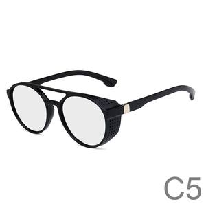 Gafas <span class=keywords><strong>de</strong></span> <span class=keywords><strong>sol</strong></span> redondas para <span class=keywords><strong>mujer</strong></span> <span class=keywords><strong>con</strong></span> <span class=keywords><strong>filtro</strong></span> <span class=keywords><strong>UV</strong></span> 400 Opciones <span class=keywords><strong>de</strong></span> marco <span class=keywords><strong>de</strong></span> PC azul y amarillo - Product Image 6