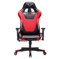Chaise de jeu ergonomique haut de gamme, chaise relevable, cuir synthétique, inclinable à 180 degrés, pivotante à 360 degrés, couleur et logo personnalisables