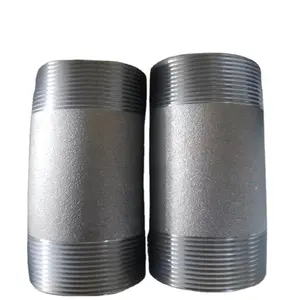 STD carbon steel ASTM B36.10 galvanized steel pipe nipple