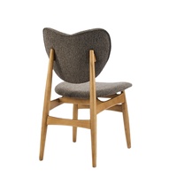 Chaise de salle à manger ergonomique en bois de frêne massif de haute qualité, fabriquée à la main, écologique, moderne et sculpturale pour la maison, le bureau ou le salon