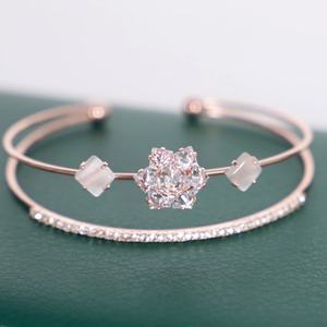 Ensemble de montres pour femmes, luxe, mode, affaires, quartz, cadran en verre, logo personnalisé, strass, trois pièces, bracelet en acier inoxydable - Product Image 5