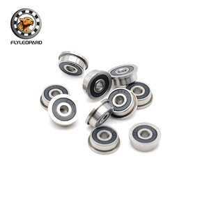 Rodamientos de Bolas en Miniatura Flyleopard 3x10x4mm con Brida de Ranura Profunda para Impresoras - Product Image 1