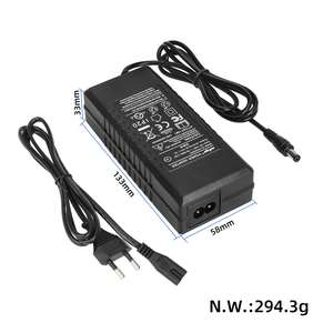 Ulip DC2.1 18V-42V 1.7A Charger EU <b>Plug</b> AC100 240V <b>Power</b> <b>Adapter</b> for Electric Scooter 18V-42V Lithium Battery Charger - Product Image 2