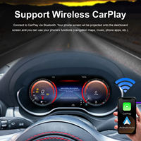 Pantalla Digital LCD de 12.3 Pulgadas para el Panel de Instrumentos, con CarPlay y Android Auto para Mercedes-Benz GLA/CLA/W176/X156/C117