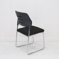 Chaise pliante moderne pour réunion de bureau, formation informatique, conférence, chaises en maille sans accoudoirs, mobilier personnalisable, vente en gros