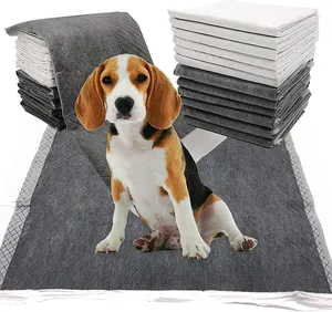 Almohadillas de algodón 100% desechables para entrenamiento de mascotas, accesorio absorbente de 5 capas, Eco, para perros