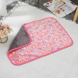 3er Pack wasserdichte warme Fleece-Haustier decken Wasch bare Kleintier käfig einlagen für Katzen Hamster Schweine Weiche Schlaf matte Pad Haustiere - Product Image 6