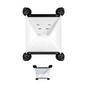 Soporte de ventosa <span class=keywords><strong>para</strong></span> <span class=keywords><strong>coche</strong></span> mini, éxito de ventas en <span class=keywords><strong>Amazon</strong></span>, con soportes A y B, soporte <span class=keywords><strong>para</strong></span> vidrio, color negro, incluye paño antipolvo y manual de instrucciones - Product Image 1