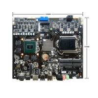 Carte mère HISWISER avec GPU GTX950 intégré, compatible avec les processeurs Intel Core I7 I5 I3 Pentium, 2 x DDR3 MAX 32 Go
