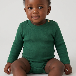 Fabricante de Ropa de Bebé de Algodón Orgánico Personalizada, Proveedor Mayorista OEM de Mamelucos Suaves para Bebés - Product Image 1