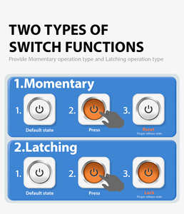 Ultra-thin 12MM <strong>Push</strong> <strong>button</strong> <strong>Switch</strong> 1NO Momentary <strong>Ip67</strong> Aluminum Plated Black Shell Waterproof Metal <strong>Push</strong> <strong>Button</strong> <strong>Switch</strong> - Product Image 5