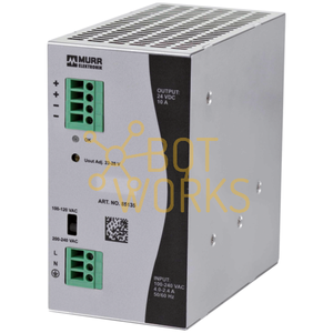 Alimentatore Murrelektronik 85135 24V 10A - Raffreddamento a Convezione Naturale, Ingresso 100-240VAC, Nuovo - Product Image 1