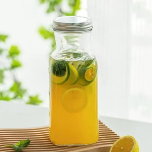 Bouteille en verre de boisson de jus de niveau d'apparence de haute qualité - Product Image 3