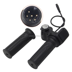 Acelerador de giro con bloqueo de manillar para vehículos eléctricos plegables de 48V, 36V, 60V con pantalla de nivel - Product Image 1