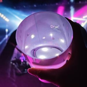 Gobelet LED <span class=keywords><strong>Red</strong></span> <span class=keywords><strong>Bull</strong></span> Halloween Gobelets à bière en plastique brillant Lumière activée par l'eau pour Bar Party Christmas - Product Image 5